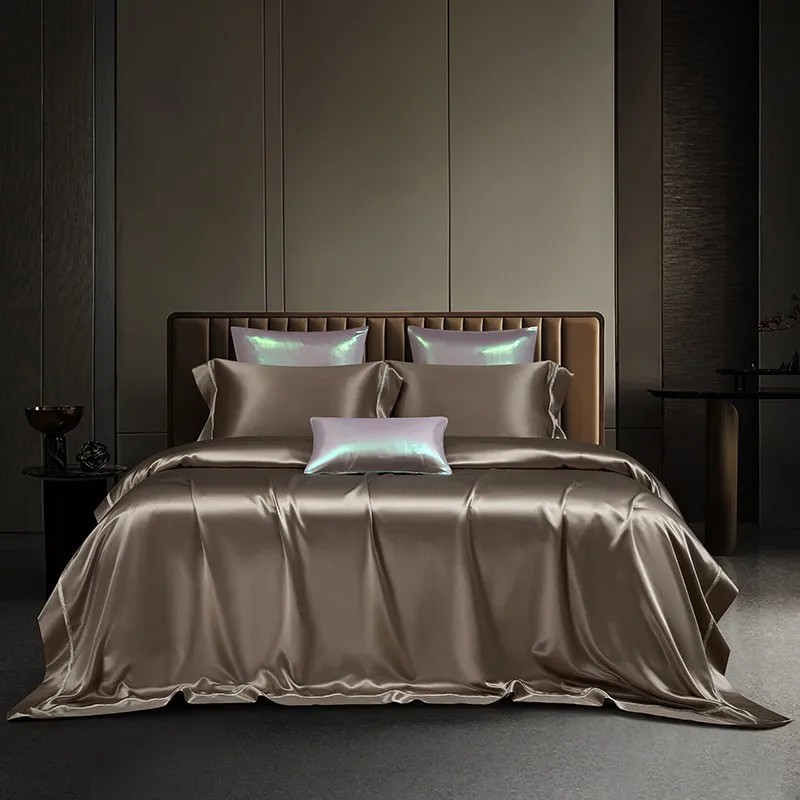 Silk Sheet Set - Mulberry sutra Premium 4 buah Set