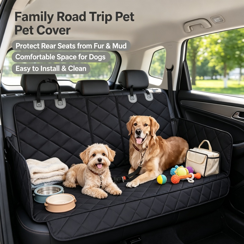 Mattress Protector Waterproof - Pelindung Jok Mobil Anjing, Matras Pengangkut