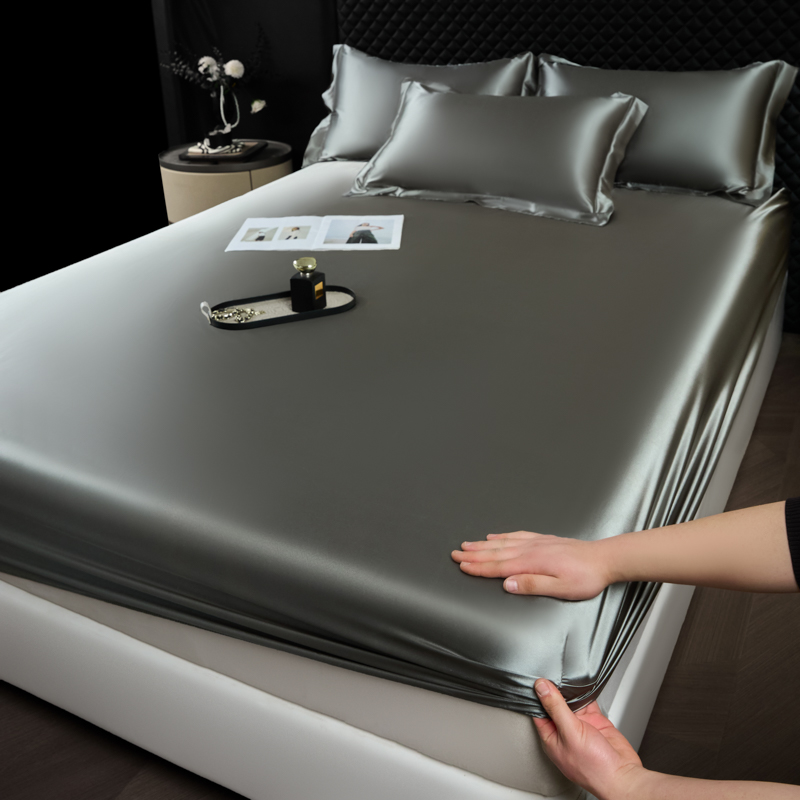 Silk Sheet Set - Penutup Kasur Rayon Seprai Pas Satin