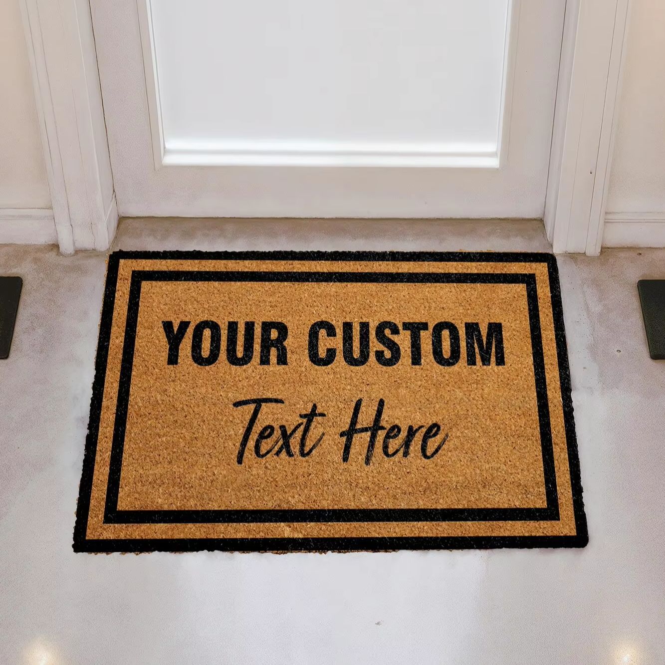 Home Textiles Company - Keset Logo Teks Kustom, Keset Selamat