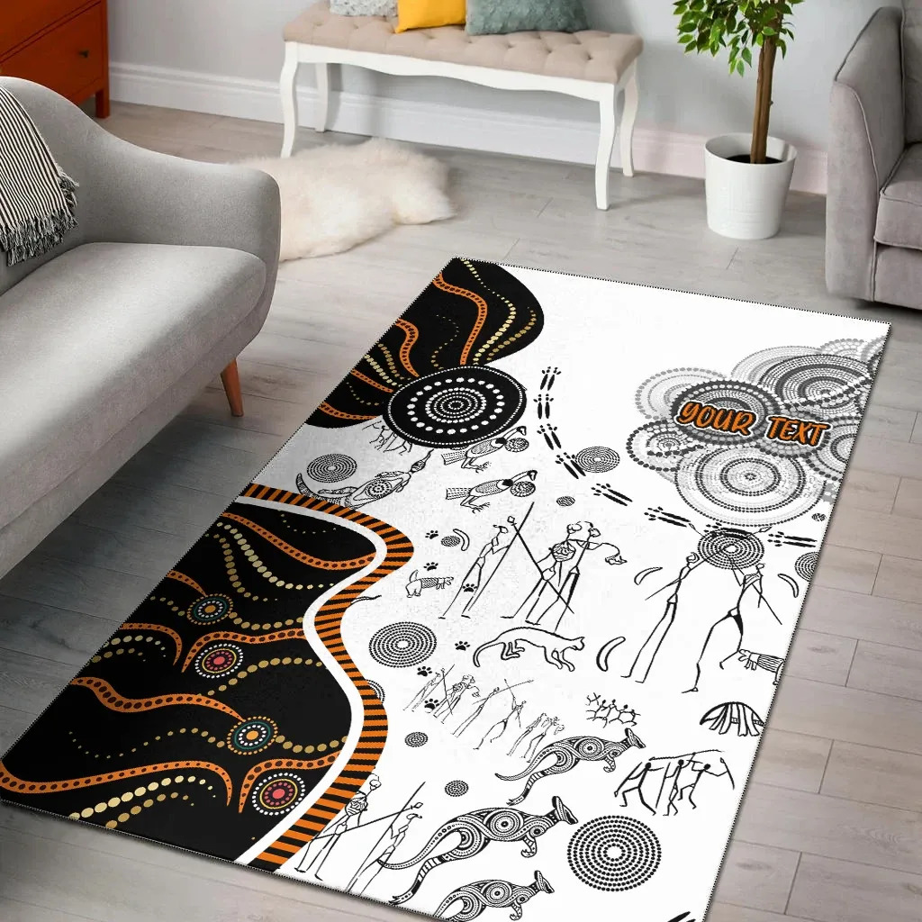 Home Textiles Week - Karpet Area Naidoc Week Motif Cerita