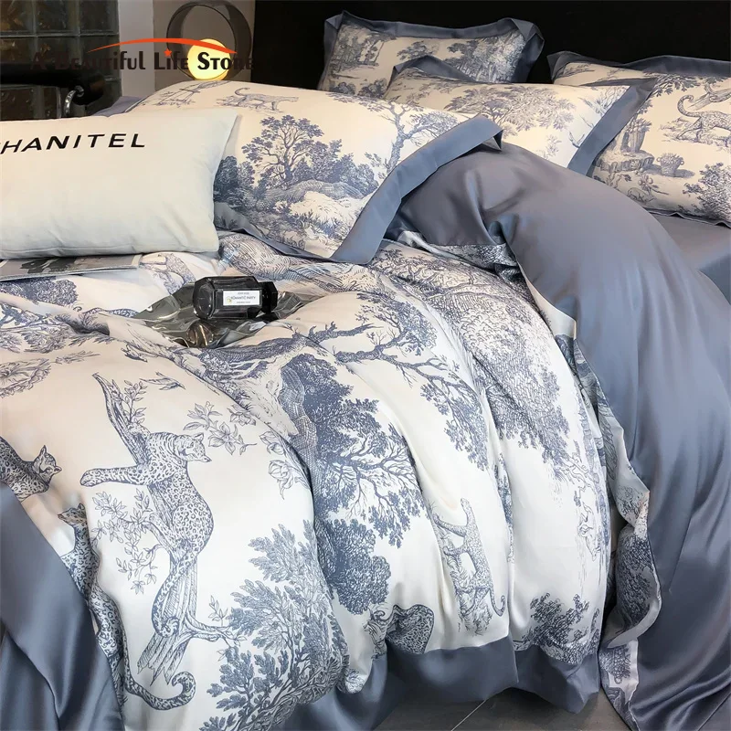 Silk Sheet Set - Set tempat tidur serat eukaliptus alami