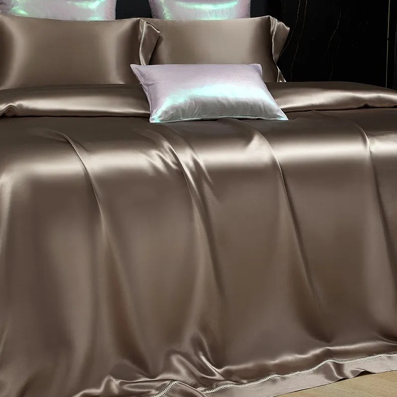Mulberry sutra Premium 4 buah  - Silk Sheet Set ulasan dan harga