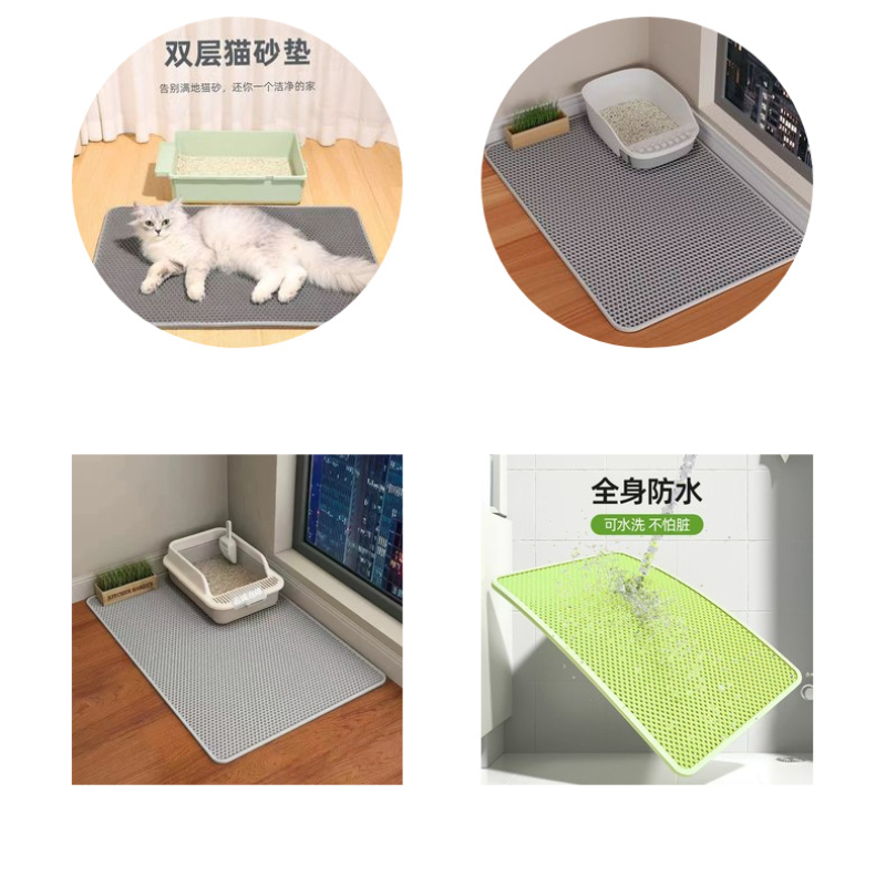 Alas Kotoran Kucing Desain 2 L - Mattress Protector Waterproof ulasan dan harga