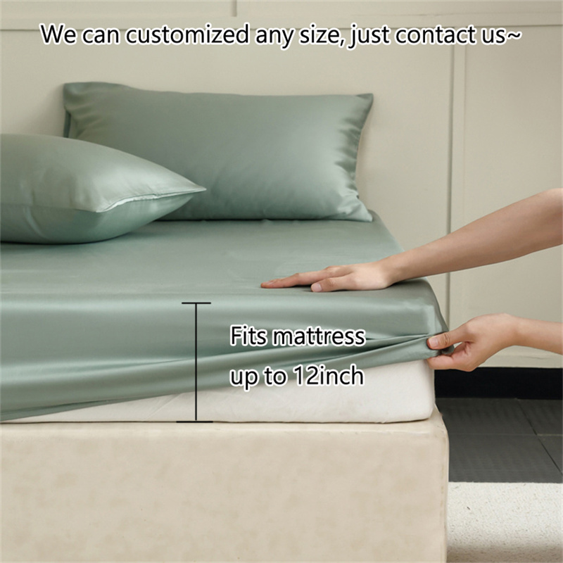 Sprei Sutra Mulberry 100% deng - Silk Sheet Set ulasan dan harga