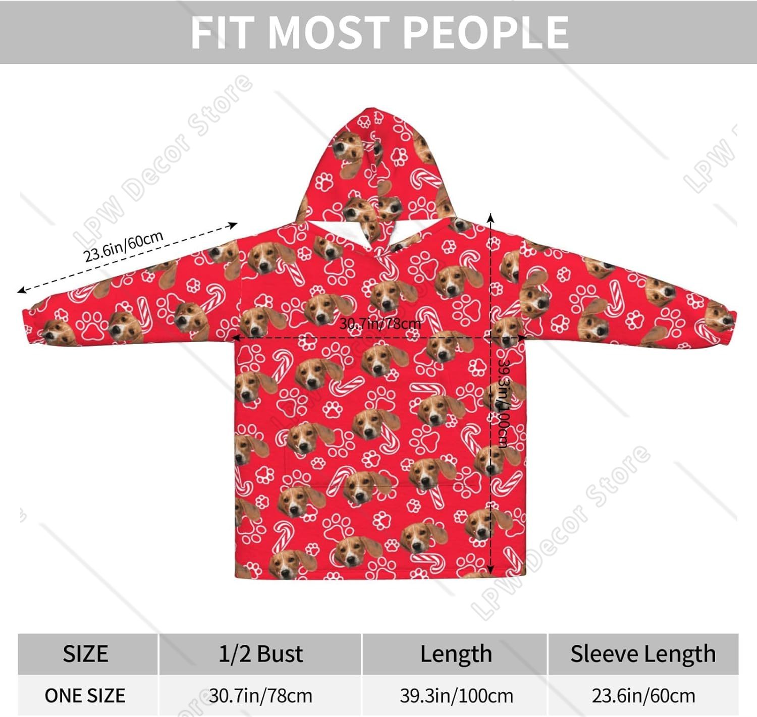 Hoodie Selimut Custom dengan F - Home Textiles Photos ulasan dan harga