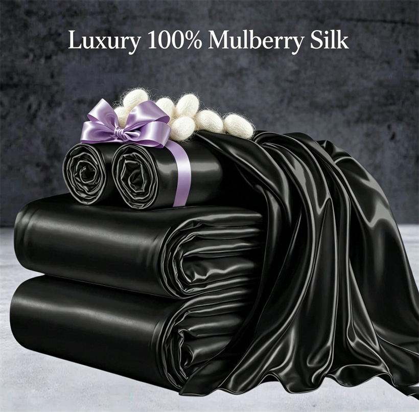 Set Sprei Sutra Mulberry 100%  - Silk Sheet Set ulasan dan harga