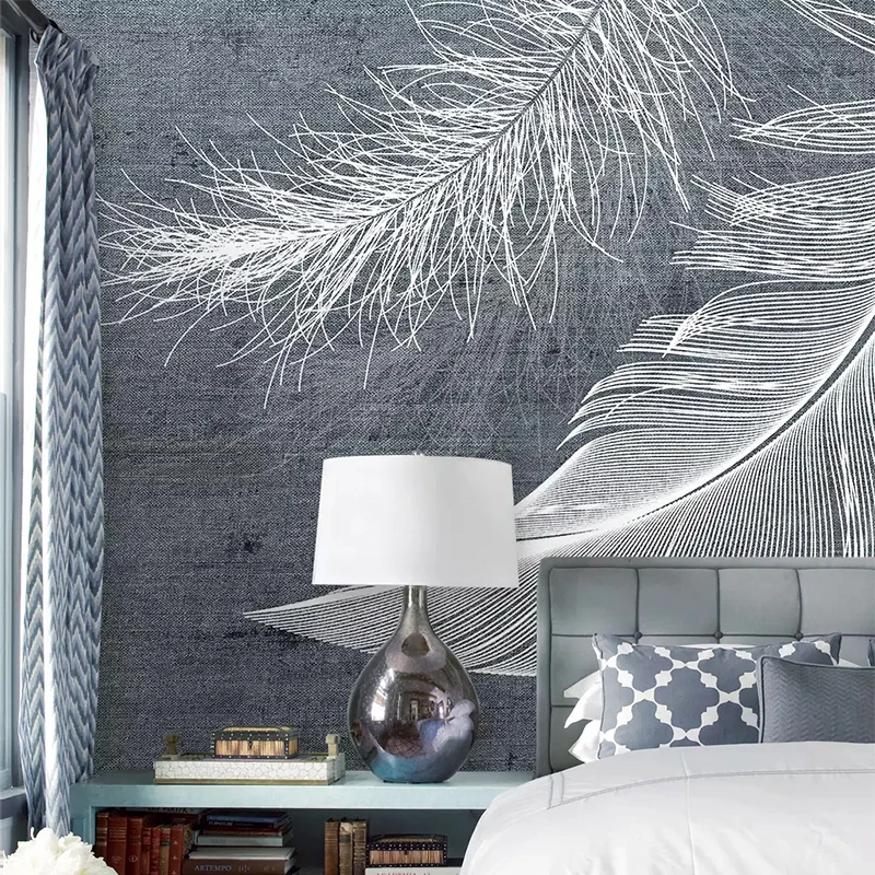 Wallpaper Mural Foto Bulu Sede - Home Textiles Photos ulasan dan harga