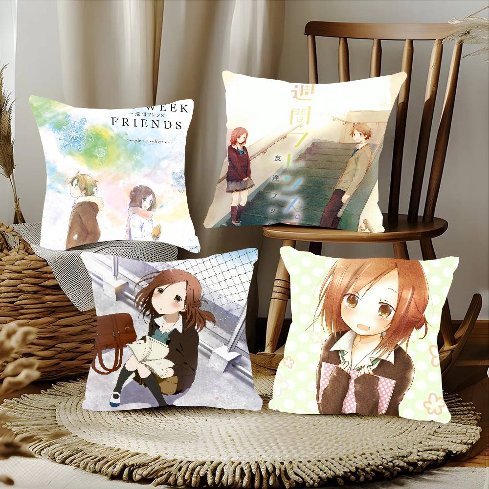 Sarung Bantal Anime One Week F - Home Textiles Week ulasan dan harga