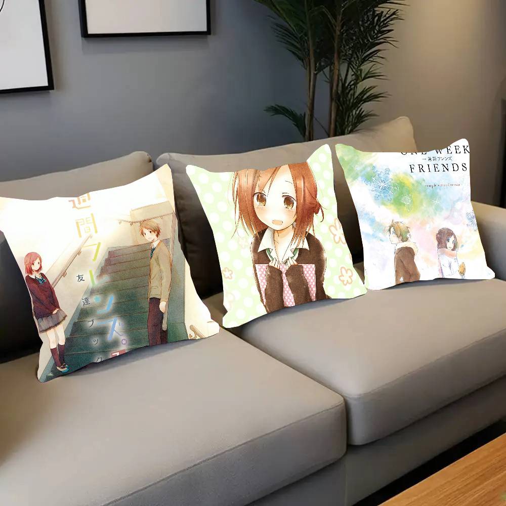 Sarung Bantal Anime One Week F - Home Textiles Week ulasan dan harga