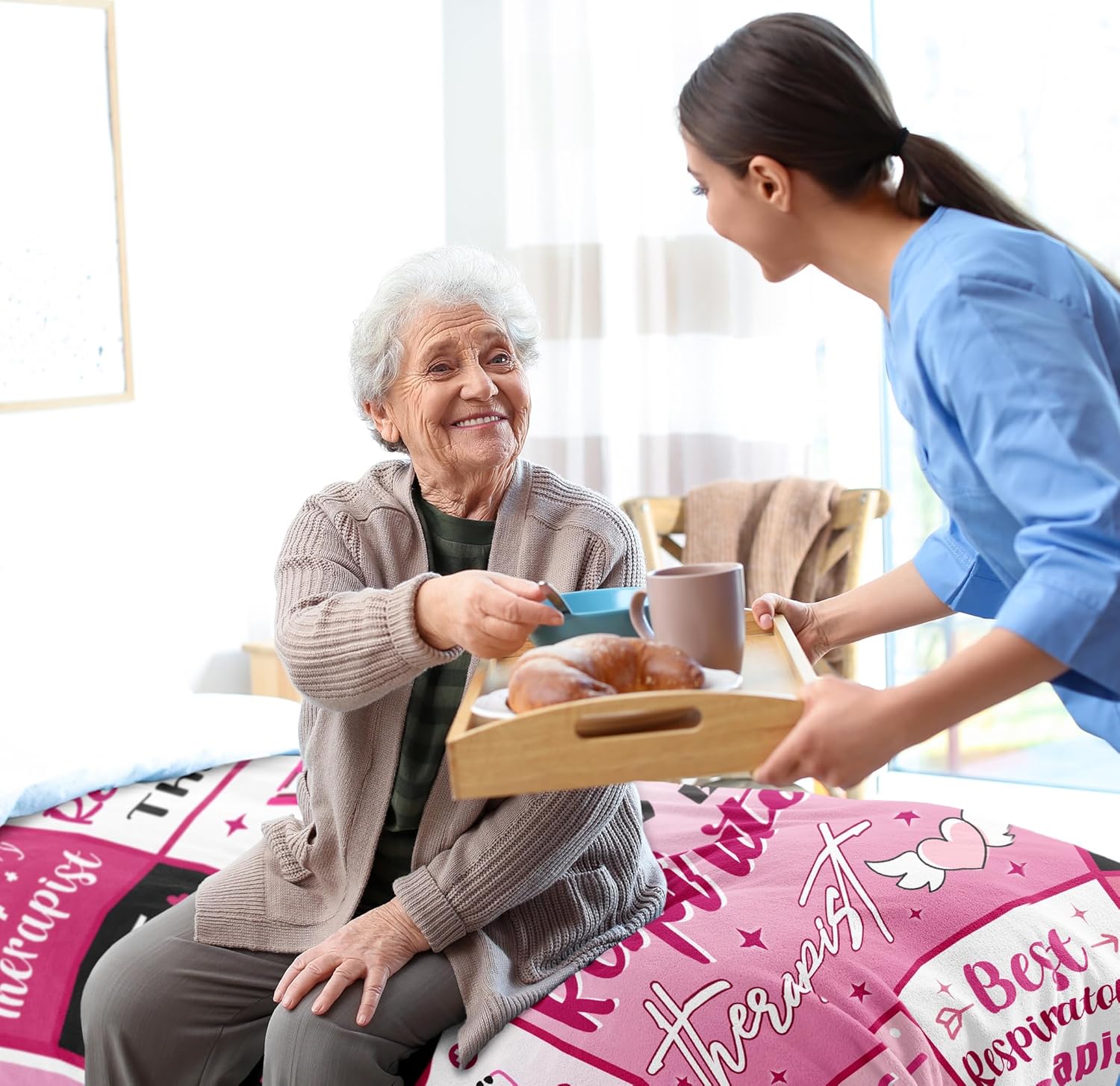 Hadiah Terapis Pernafasan, Ter - Home Textiles Week ulasan dan harga