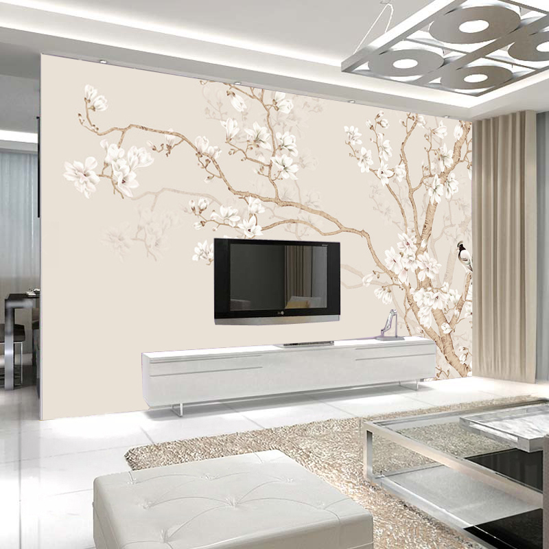 Custom Mural Wallpaper Modern  - Home Textiles Photos ulasan dan harga