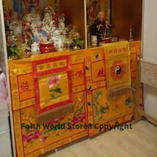 Inet FA ZI RAN grosir Taoisme  - Home Textiles Curtains ulasan dan harga