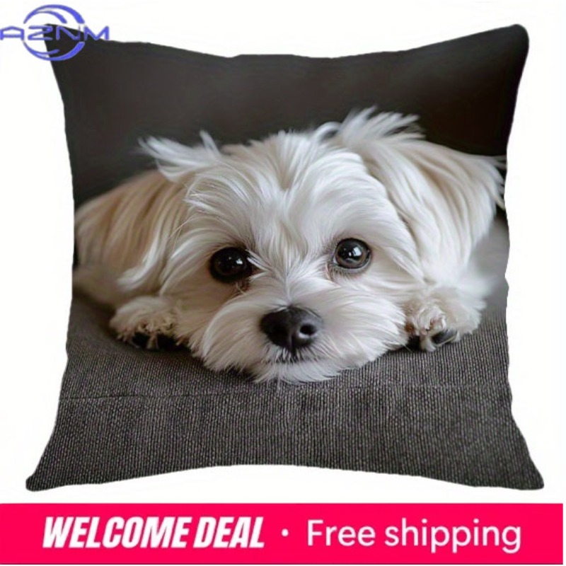 Sarung Bantal Cetak Foto Anjin - Home Textiles Photos ulasan dan harga