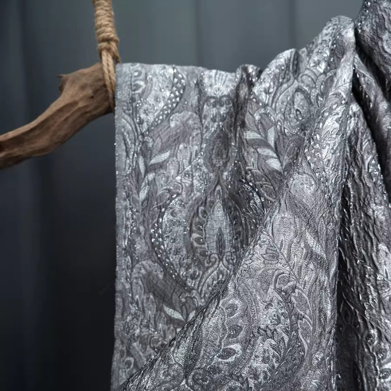 Kain Jacquard Berkilau Gaya Gr - Home Textiles Curtains ulasan dan harga