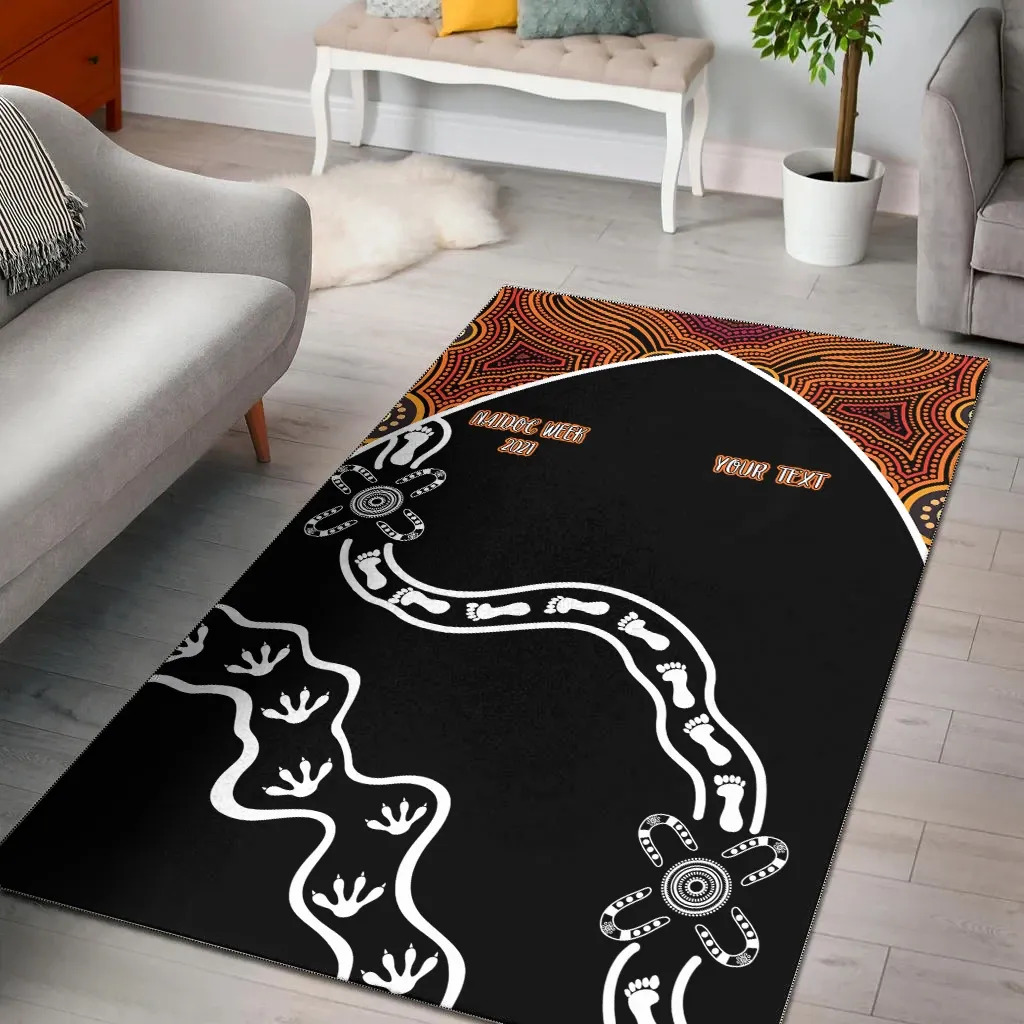 Karpet Area Naidoc Week Motif  - Home Textiles Week ulasan dan harga