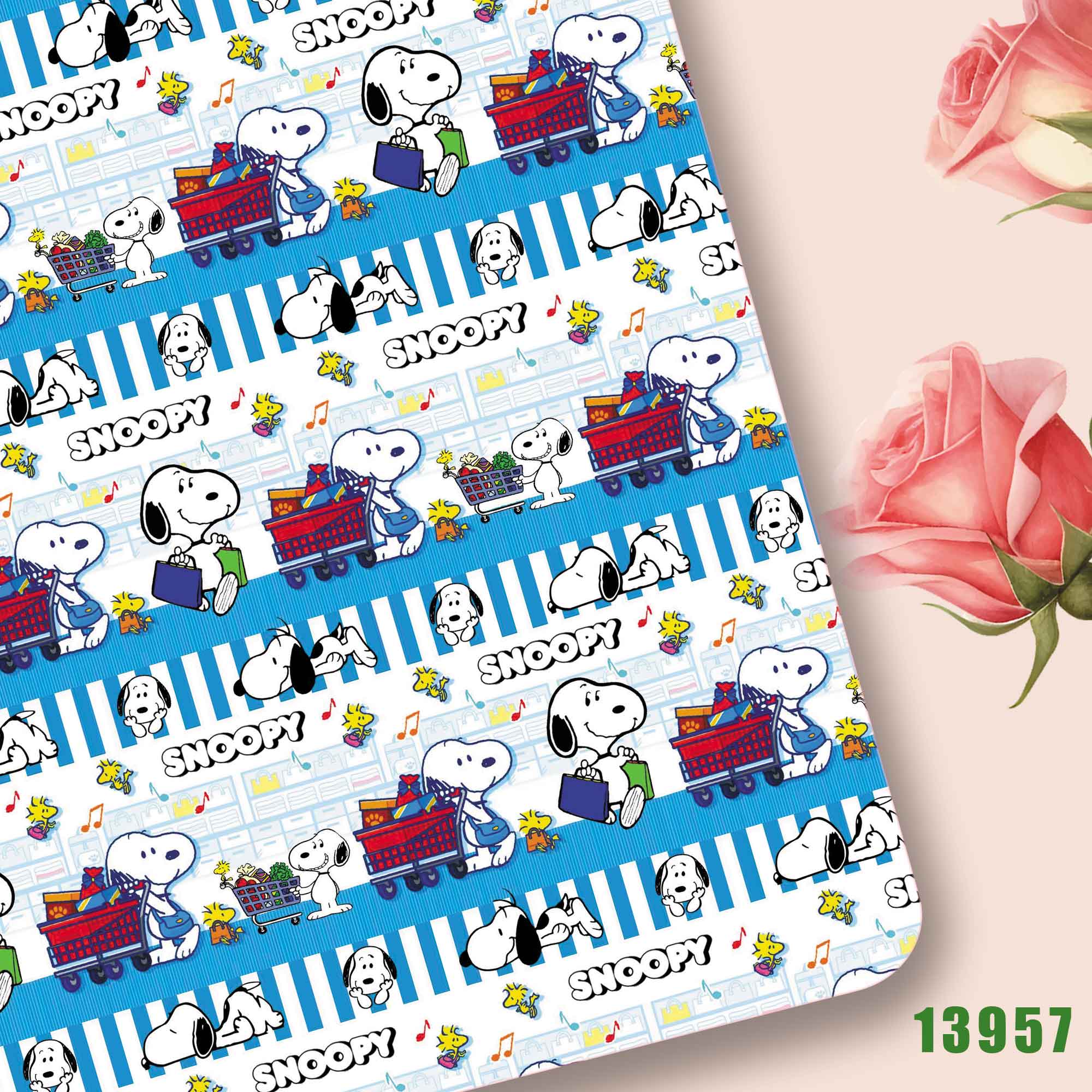TAKARA TOMY Snoopy Kain 140x50 - Home Textiles Curtains ulasan dan harga